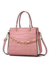 Closeout Deal Genuine Leather Croc-Embossed Crossbody Bag